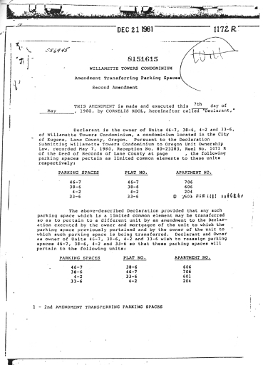 Amendment #2 document